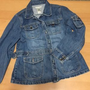 Crazyhorse- Denim Jacket, Women's XL